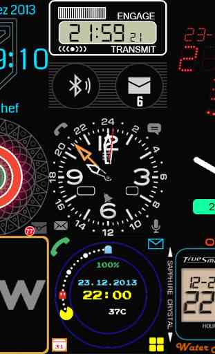 27 Watch faces for Wear & Sony 2
