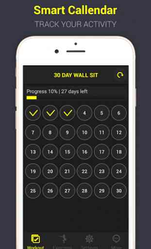 30 Day Wall Sit Challenge Free 2