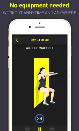 30 Day Wall Sit Challenge Free 3