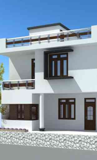 3D Home Exterior Design 2