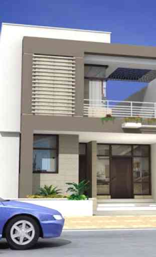 3D Home Exterior Design 3