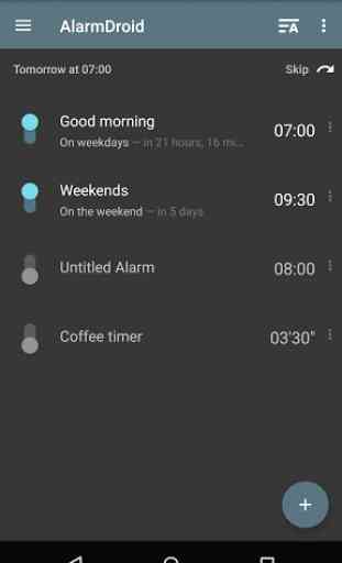 AlarmDroid (alarm clock) 2