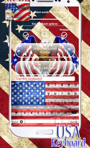 American Flag Keyboard Themes 1