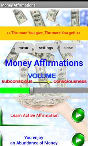 Attract Money Affirmations 2