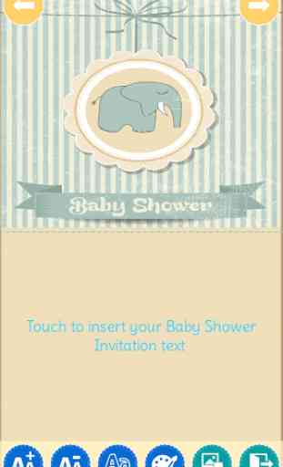 Baby Shower Invitation 3