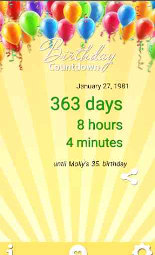 Birthday Countdown 2