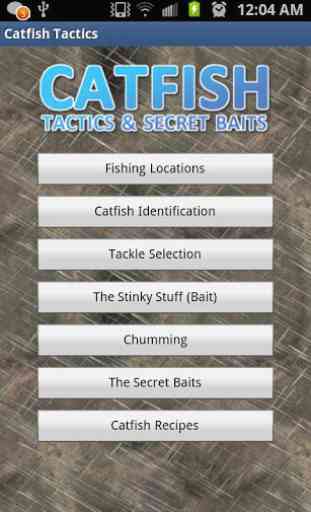 Catfish Tactics & Secret Baits 1