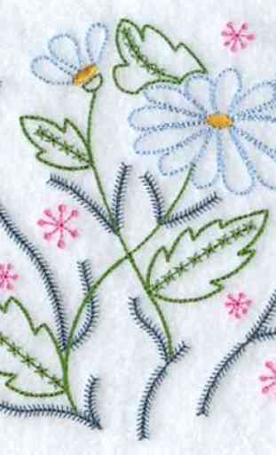 Cross Stitch Flowers 3