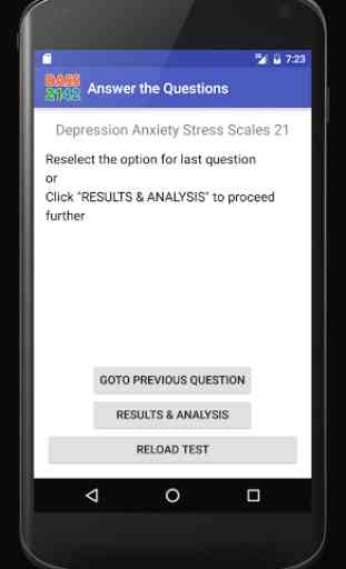 Depression Anxiety Stress Test 4