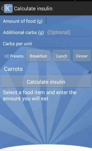 Diabetes Insulin Calculator 2