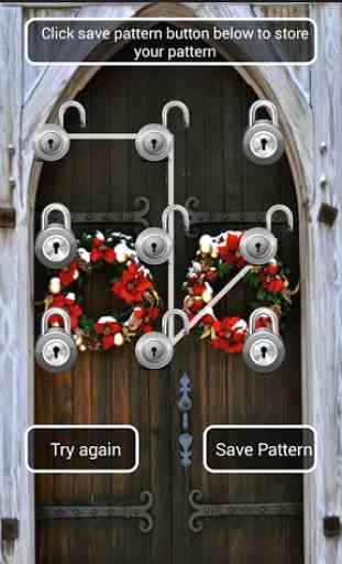 Door Pattern Lock screen 2