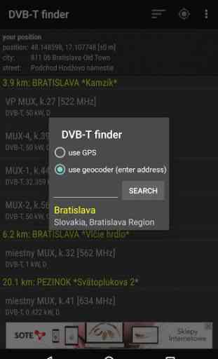 DVB-T finder 2