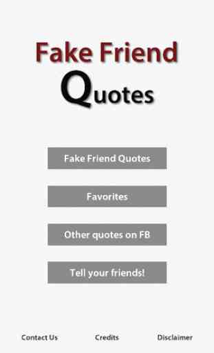 Fake Friend Quotes 1
