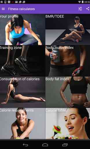 Fitness and calorie 1