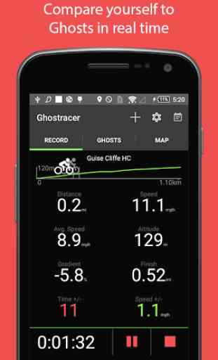 Ghostracer - GPS Run & Cycle 1