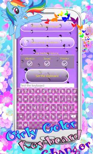 Girly Color Keyboard Changer 1