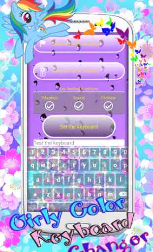 Girly Color Keyboard Changer 3