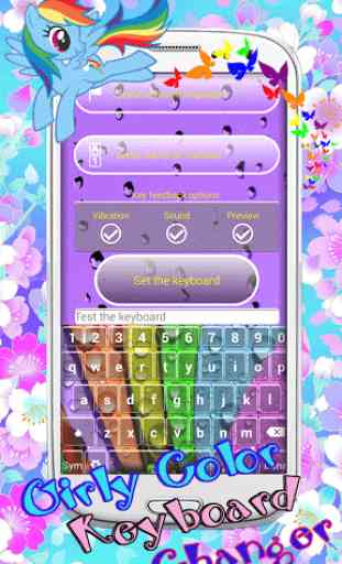Girly Color Keyboard Changer 4
