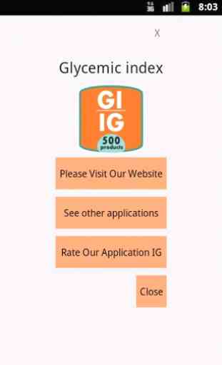 Health! Glycemic index GI 4