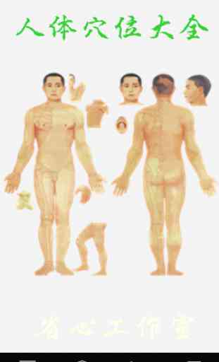 Human acupuncture points chart 1