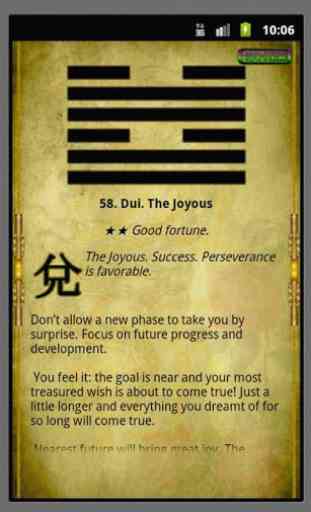 I Ching reading Book of Change 3