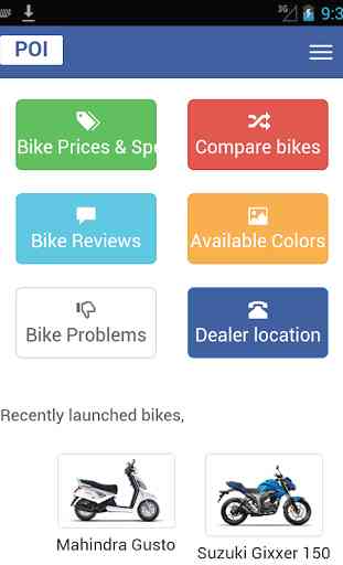 India Bikes : Price Specs 1