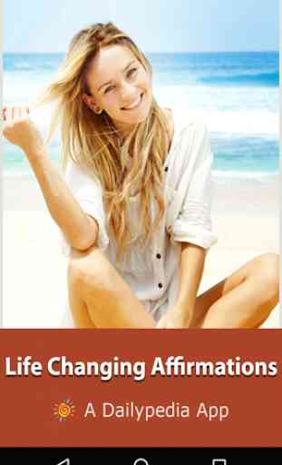Life Change Affirmations Daily 1