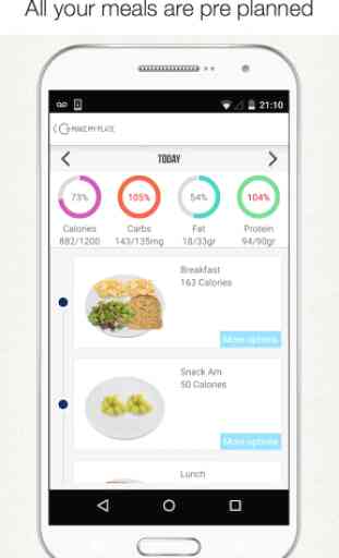 MakeMyPlate Diet Meal Planner 2