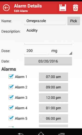 Medicine Alarm Reminder 2