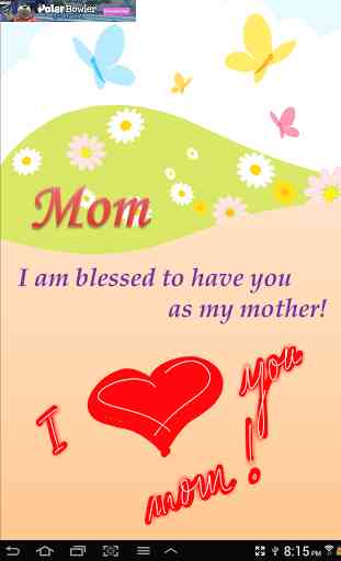 Mom is Best Cards! Doodle Wish 1
