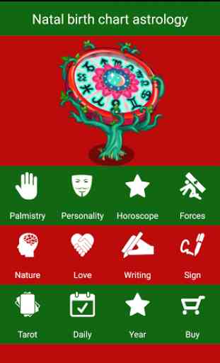 Natal Birth Chart Astrology 1