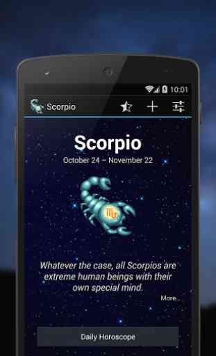 Scorpio Daily Horoscope 1