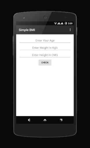 Simple BMI Calculator 1