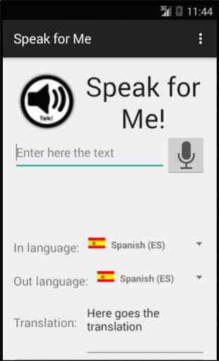 Speak for Me! Translator 1