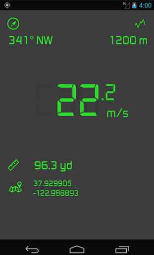 Speedometer GPS digital 4