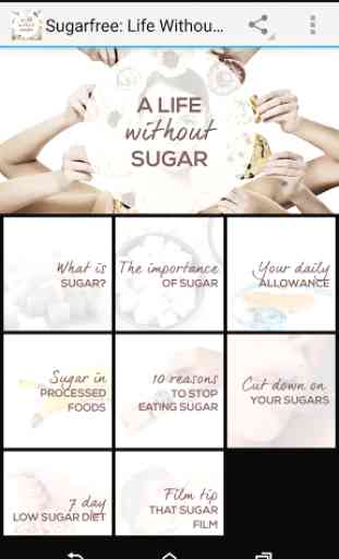 Sugarfree: Life Without Sugar 1