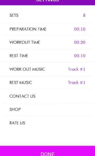 Tabata timer with music 2