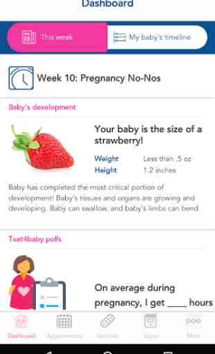 Text4baby: Pregnant & New Moms 1