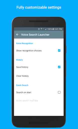 Voice Search Launcher 4