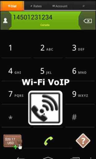 Wi-Fi Voip: make VOIP calls 1
