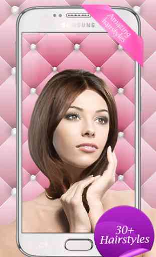 Woman Hairstyle Photo Montage 1