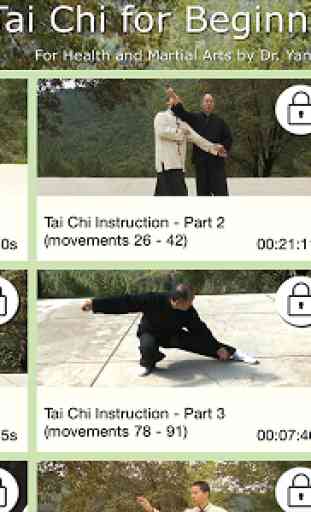 Yang Tai Chi for Beginners 2&3 4