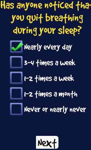 Are U Sleepy? Sleep Apnea Risk 3