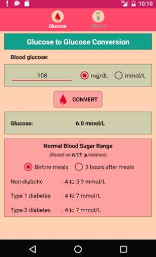 Blood Glucose Converter 2