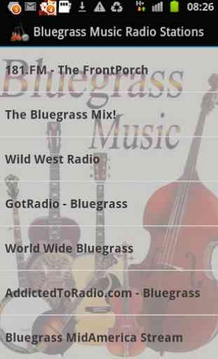 Bluegrass Music Radio Stations 1
