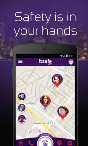 bSafe - Personal Safety App 1
