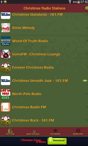 Christmas Radio Stations 2