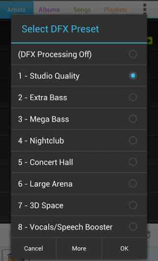 DFX Music Player EQ Free Trial 3