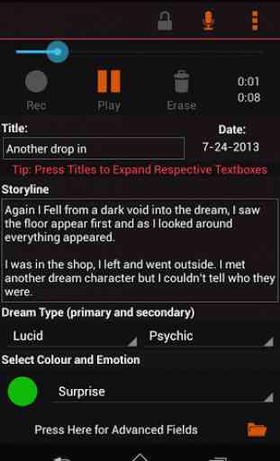 dreamPad Pro : Dream Journal 3
