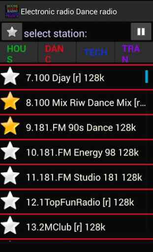Electronic radio Dance radio 2